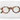 White valet tray with hand-drawn round tortoise glasses