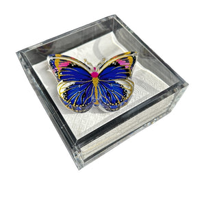 Napkin Holder Set, Butterfly