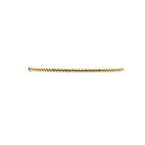 Your new favorite everyday staple! Our 14K Yellow Gold Filled Bracelets are strung on elastic cord adding a slight stretch for easily rolling on and off your wrist. Karen Lazar Gold filled bracelets.