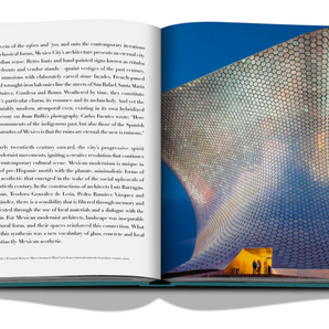 Book about Mexico City. Soumaya museum. Carlos Slim collection.