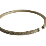 skinny sparkle bracelet gold tone