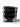 Acrylic Bubble Cube Vase, Black