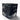 Acrylic Bubble Cube Vase, Black, angled view