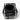 Acrylic Cube Vase, Black