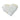 Acrylic Napkin Weight, Clear Heart, view 3