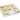 Acrylic Tic Tac Toe Game, Gold Butterfly, view 3