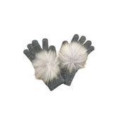 Stay cozy and stylish this winter with Angora Wool Gloves! Designed with a whimsical touch and made from soft and warm Angora wool, these hand warmers will keep your hands toasty and look great while doing it. Poms add a playful finishing touch, perfect for any fashion statement this season.