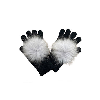 Stay cozy and stylish this winter with Angora Wool Gloves! Designed with a whimsical touch and made from soft and warm Angora wool, these hand warmers will keep your hands toasty and look great while doing it. Poms add a playful finishing touch, perfect for any fashion statement this season.
