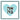 Aqua heart with Hebrew ahava lettering cocktail napkin design