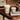 Baobab Sand Sonora candles in two sizes on a side table
