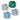 Boxed Coaster Sets, Butterfly