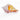 Side view of conch shell acrylic napkin weight