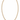 Gold crystal tennis necklace on a white background