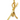 gold bow necklace