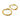 Close-up of gold hoop earrings set with clear crystals
