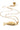 LIZOU Gold Fish Necklace