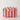 Large orange and white striped cosmetic bag with handles