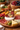 Mini cheese board accessory on a charcuterie platter, close-up