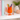 Lucite Vase, Orange, view 4