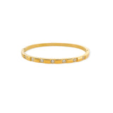 gold plated bangle water resistant